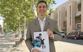 José Fernando López Navarro, con la Memoria de Gesad de 2019